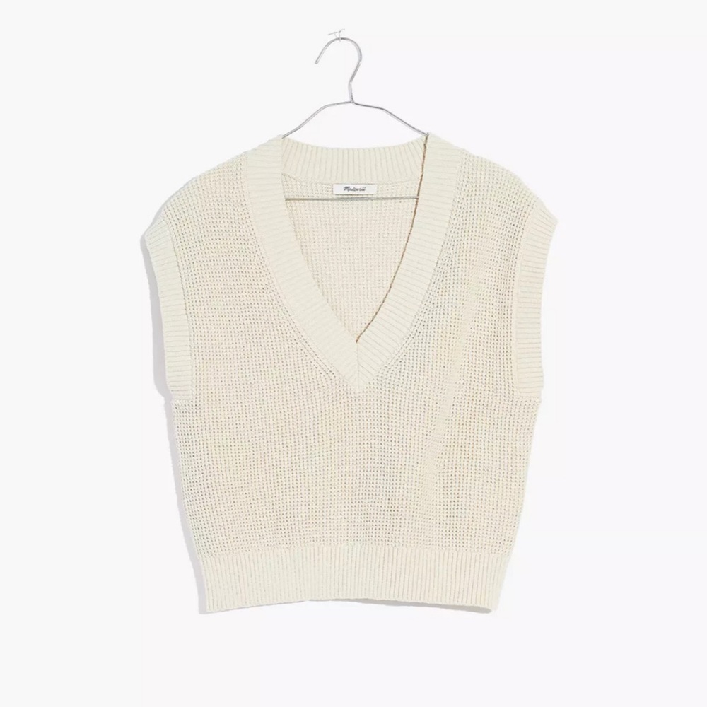 Madewell v-neck sweater vest